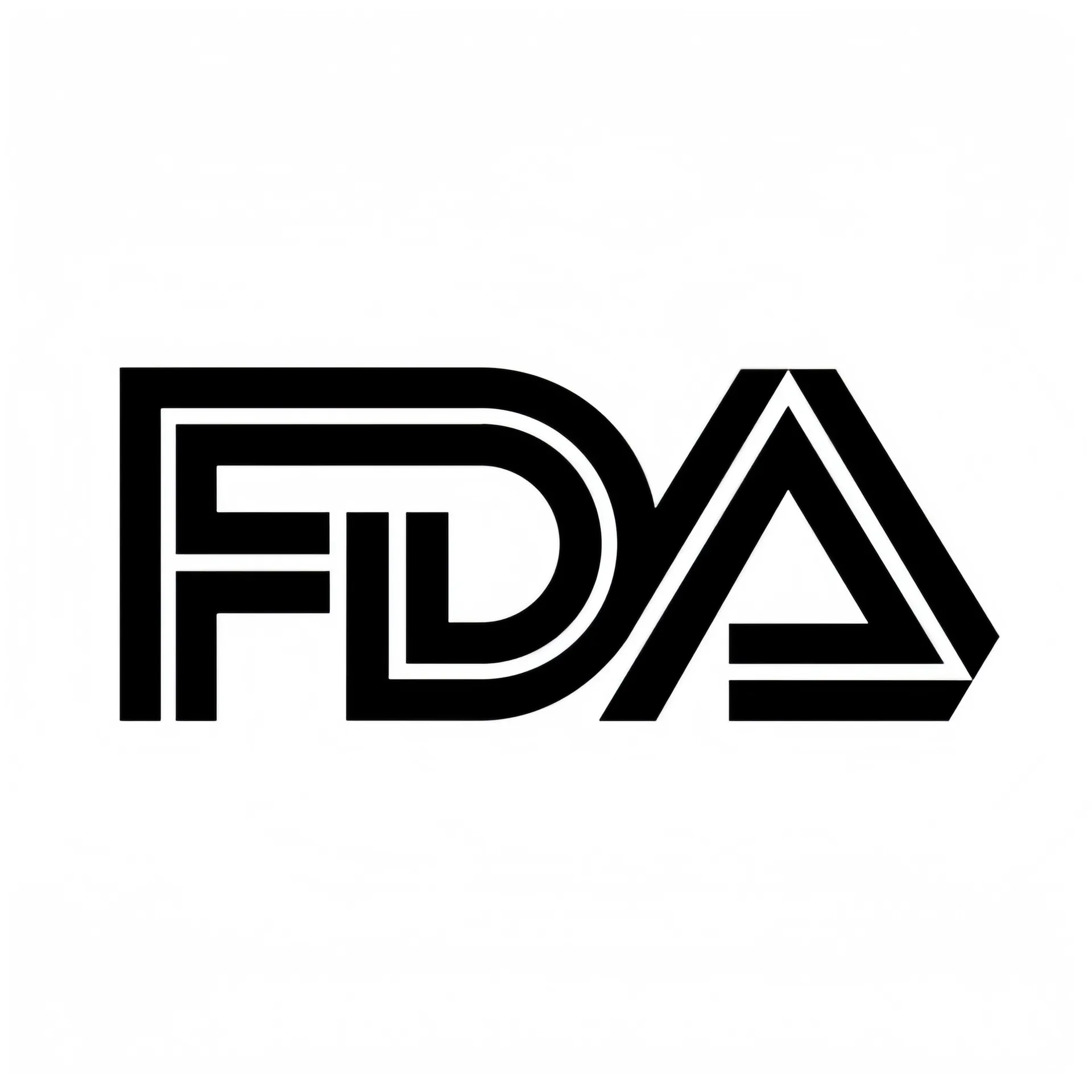 FDA logo in black on a white background