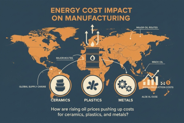 Energy cost impact on manufacturing