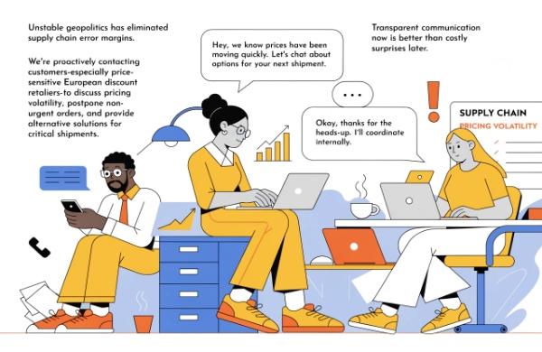 Supplier communication transparency