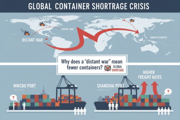 Global container shortage crisis